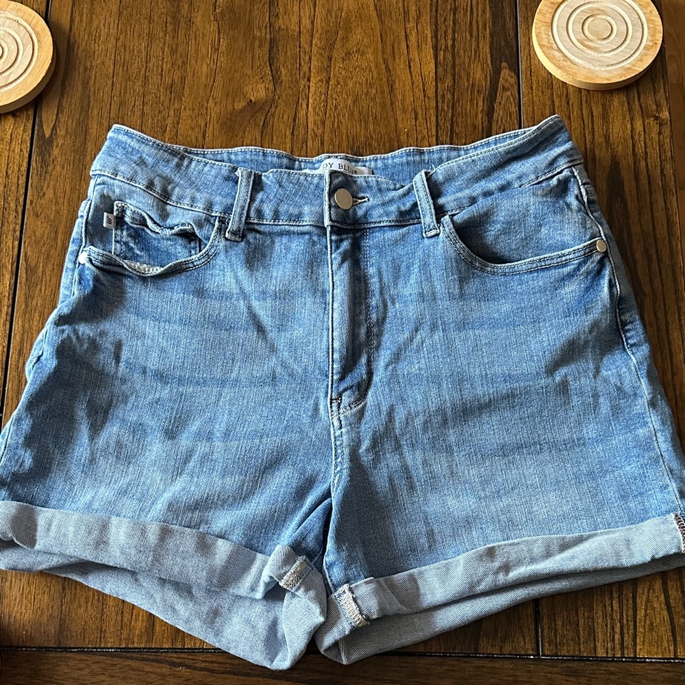Judy Blue Light Blue Jean Shorts
